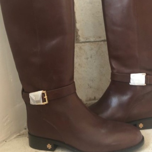 Tory Burch Shoes - NEW! Tory Burch Brooke Leather Knee Boots - 8.5